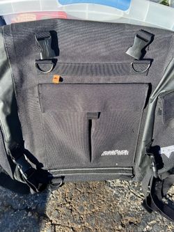 Motorcycle dry bag with mounting straps Excellent condition