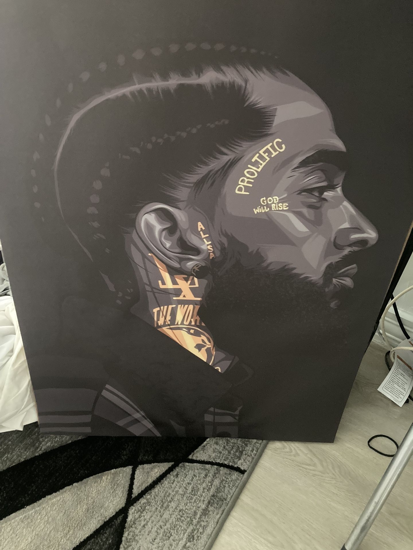 Nipsey Hussle Picture Frame