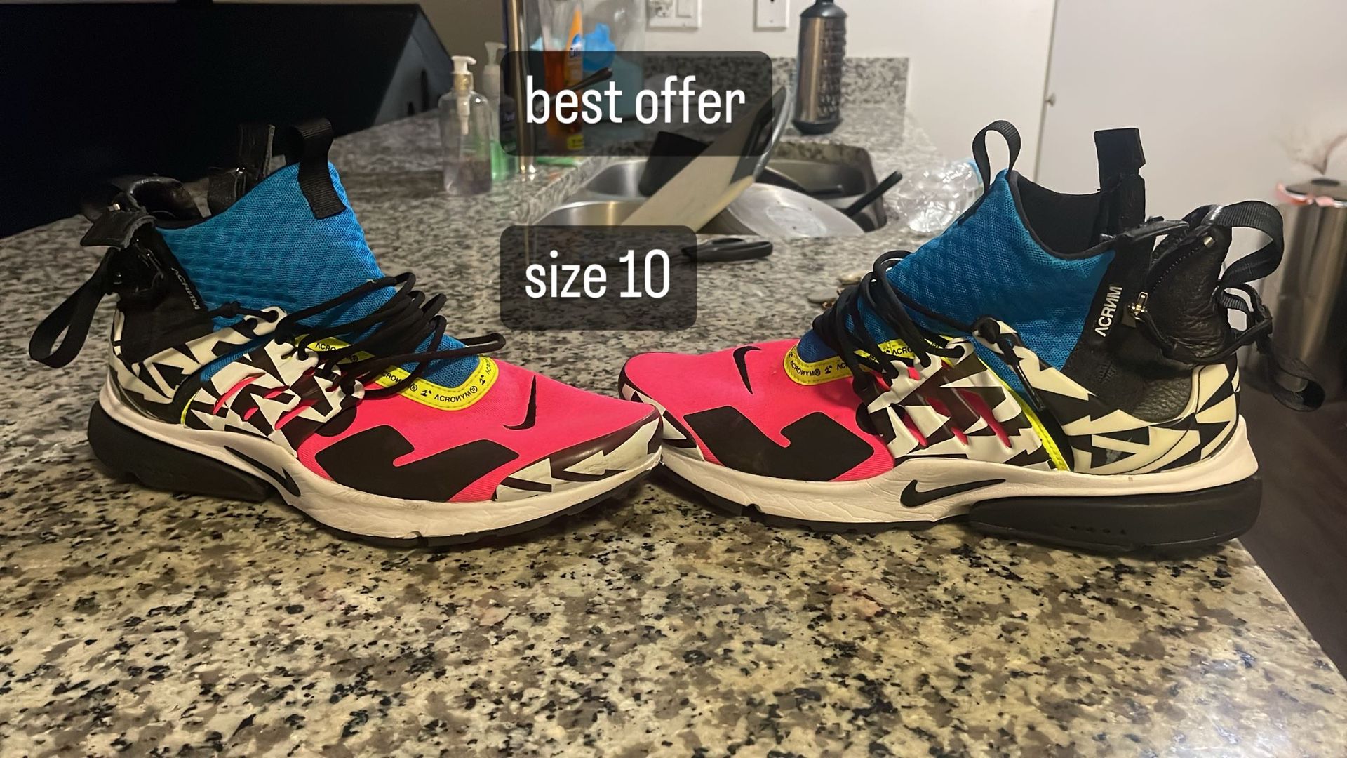 NIKE AIR PRESTO MID RACER PINK 