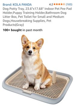 Dog pee tray