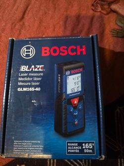 Bosch laser measuring tool