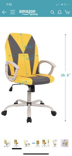 Smugchair desk chair ergonomic office chair task chair executive cheap bonded leather computer chair