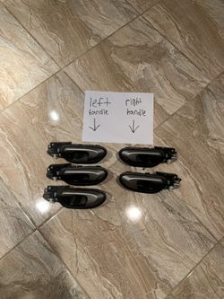 Honda Civic/ SI 2006 -2008 interior door handles (5pieces) OEM Part