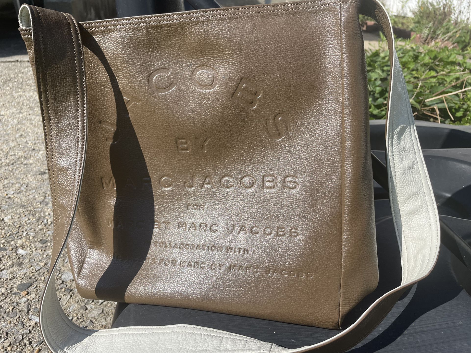 Jacobs By Marc Jacobs Marc By Marc Jacobs Unisex Shoulder Bag Leather Authentic
