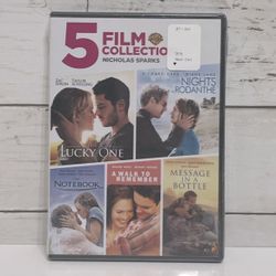 NEW Nicholas Sparks 5 Movie Collection DVD PRICE FIRM