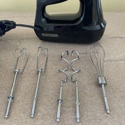 Black and decker mixer.