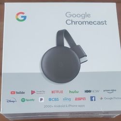 Google Chromecast 3rd Generation Black