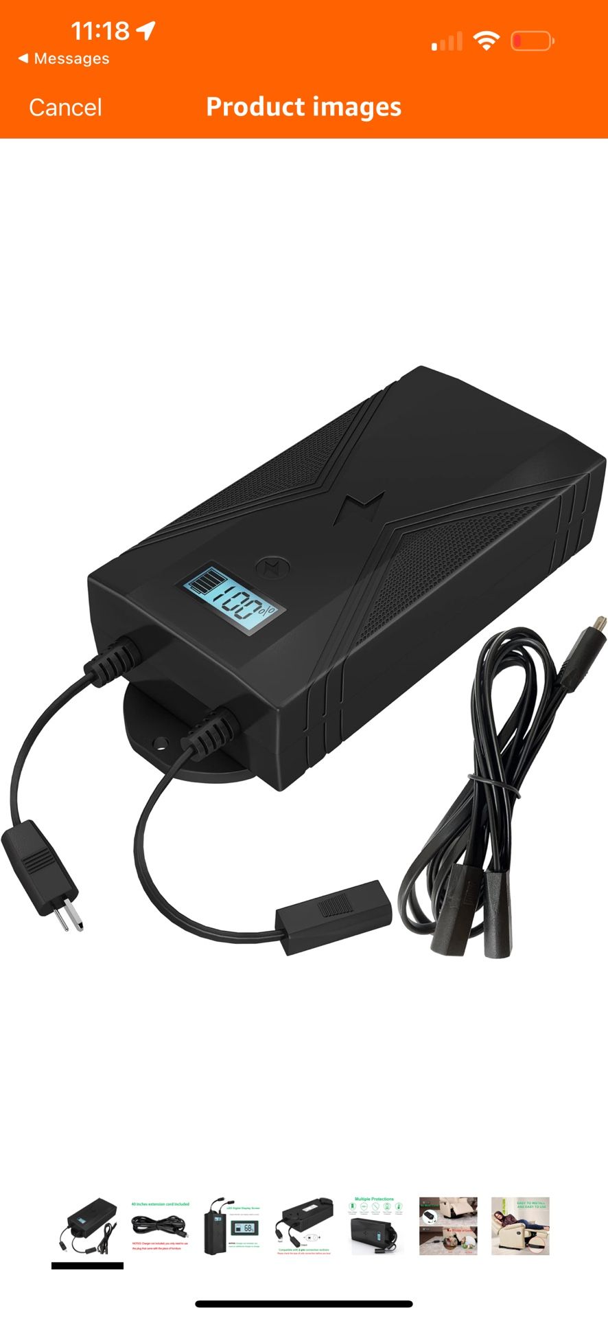 Battery Pack Universal Wireless Recliner Battery Pack, 2500mAh Rechargeable for Reclining Furniture for Electric Recliner Couch Sofas Lift Chairs Fits