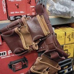 WAX WING ONE PIECE TOOL BELT SYSTEM 💯 %BUFFALO LEATHER 