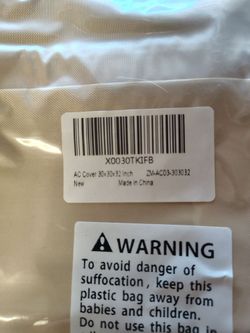 5 Pack of A/C covers 30×30×32