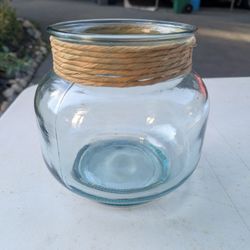 Colored Glass Vase For Plants Or Other 