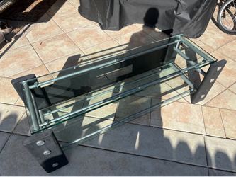 Glass TV Stand