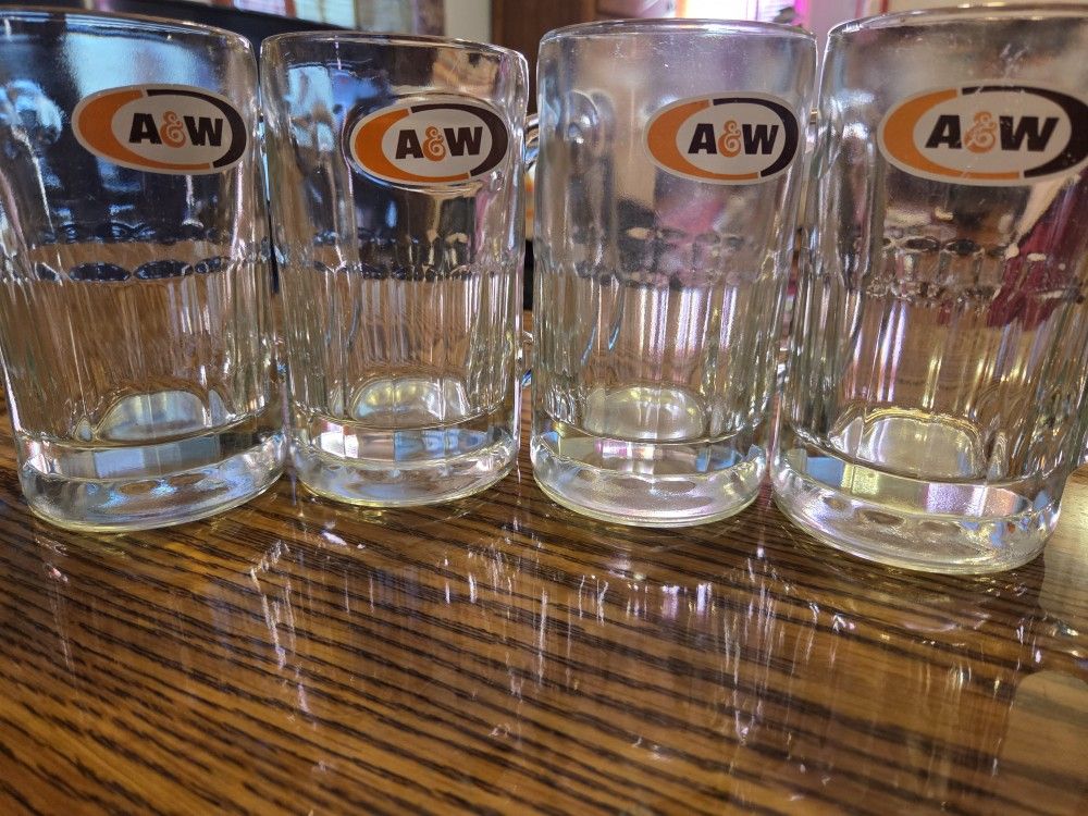 A&W Rootbeer Mugs Vintage