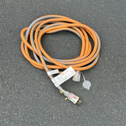Generator Power Cord - Rigid 25 ft. 10/4 Heavy Duty Outdoor L14-30 Amp