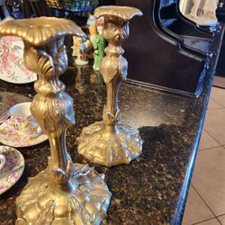 Brass Beatiful Candle Holders