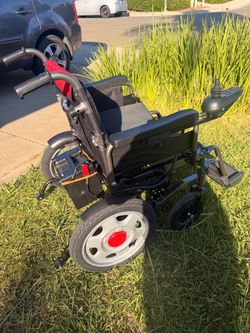 Electric Power Wheelchair with Joystick Controller