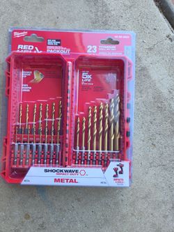 23 Piece Titanium Drill Bit Set