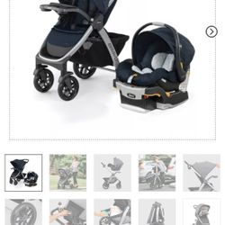 Chicco Stroller- Car Sit