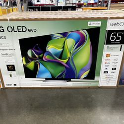 65 INCH LG OLED C3 EVO SMART 4k TVS AI THIN Q TV