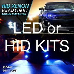 Hid conversion lights kit- Led headlight bulbs- 6k 8k 10k 5k any color any car- dodge Dakota Durango ram 2 ford explorer expedition mustang flex