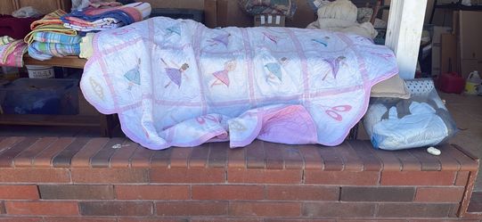 Girls twin quilt