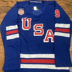 Eichel Team USA Jersey 2025 Blue L, XL, XXL Hockey Jersey Gretzkey