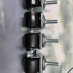 (1) Box of Swivel Caster Wheels (4 Wheels Per Box)
