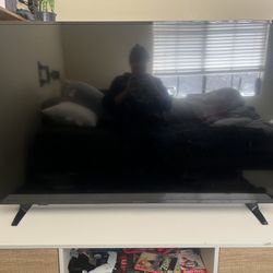 55 in tv with stand