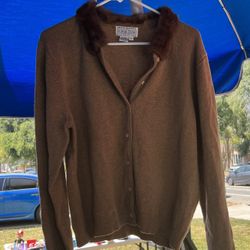 Vintage Saks Fifth Avenue Sweater Womens