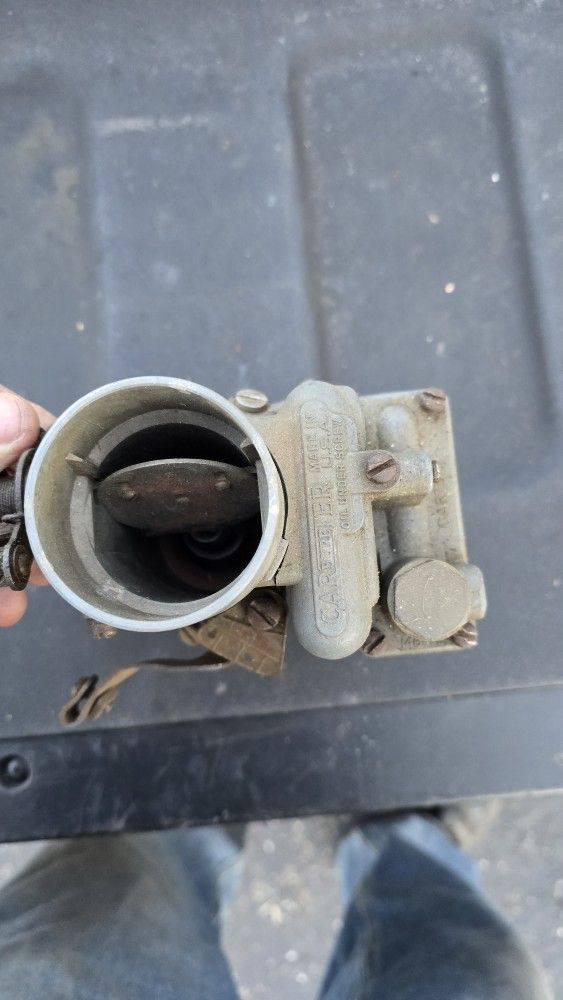 Vintage 1 BARREL CARTER CARBURETOR