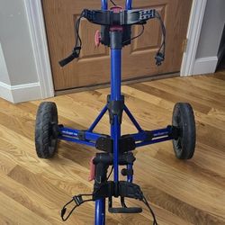 Clicgear Model 2.0 Golf Push Cart, 3-Wheel Foldable Walking Golf Cart