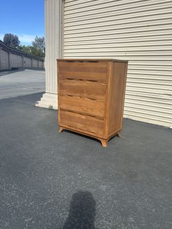 Mid Century Modern Refinished Highboy Dresser