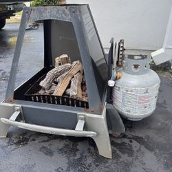 Propane Fire pit Furnace 
