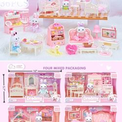 Bunny Furniture Toy Set