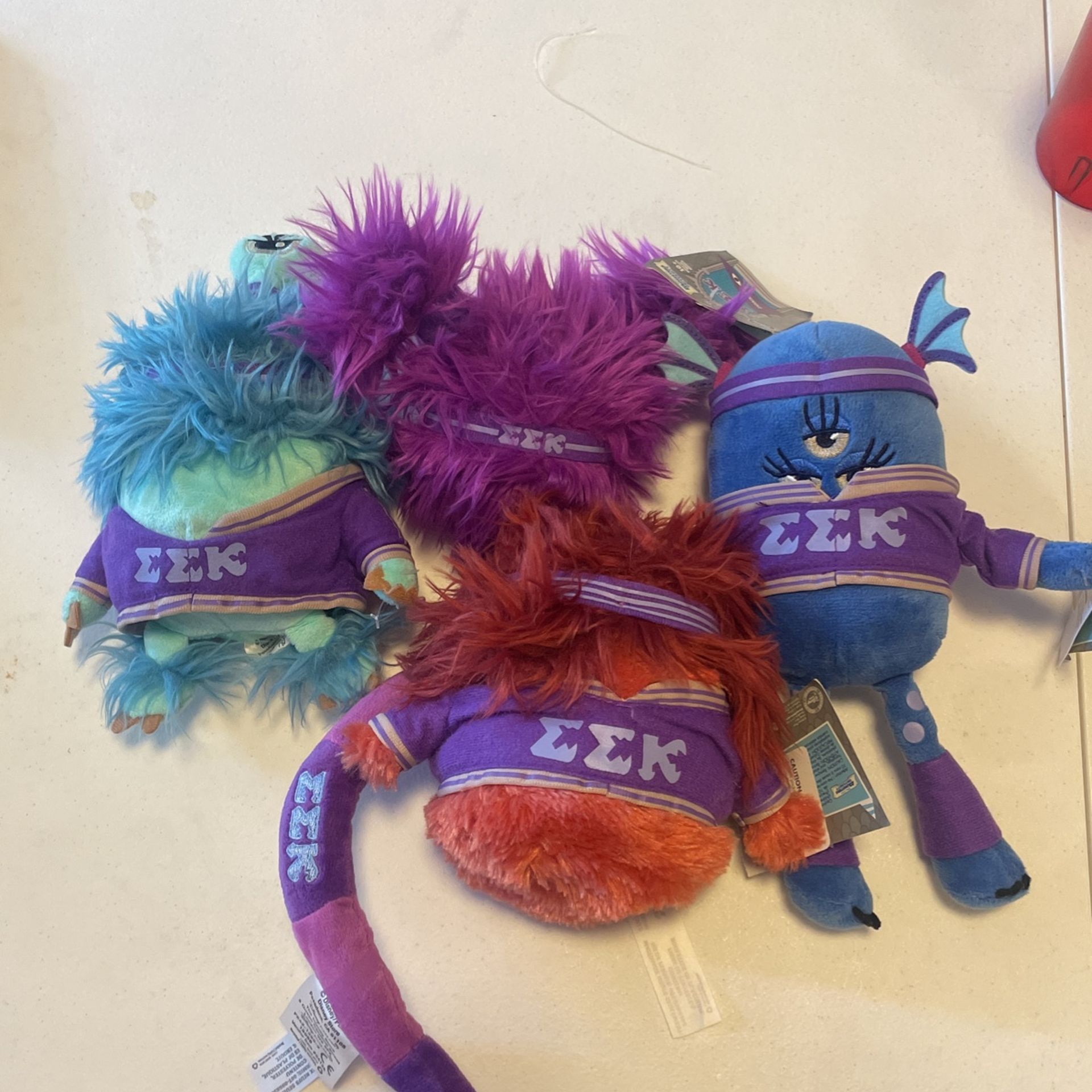 Disney Store Monsters University EEK Plushies