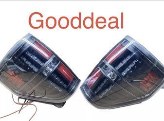 #Q2 2009 2010 2011 2012 2013 2014 Ford F150 LED BLACK Tail Light Pair #Q2