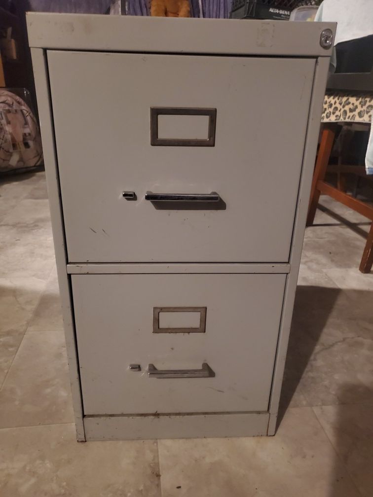 2-Drawer Vertical File Cabinet