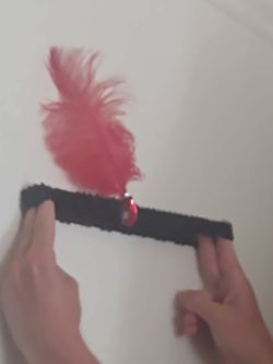 Black Flapper Dress With Headband 