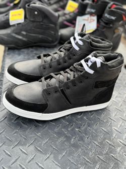 New Men’s Fly Motorcycle Sneaker Boots, Size 8, 10, 12, 13 Available!
