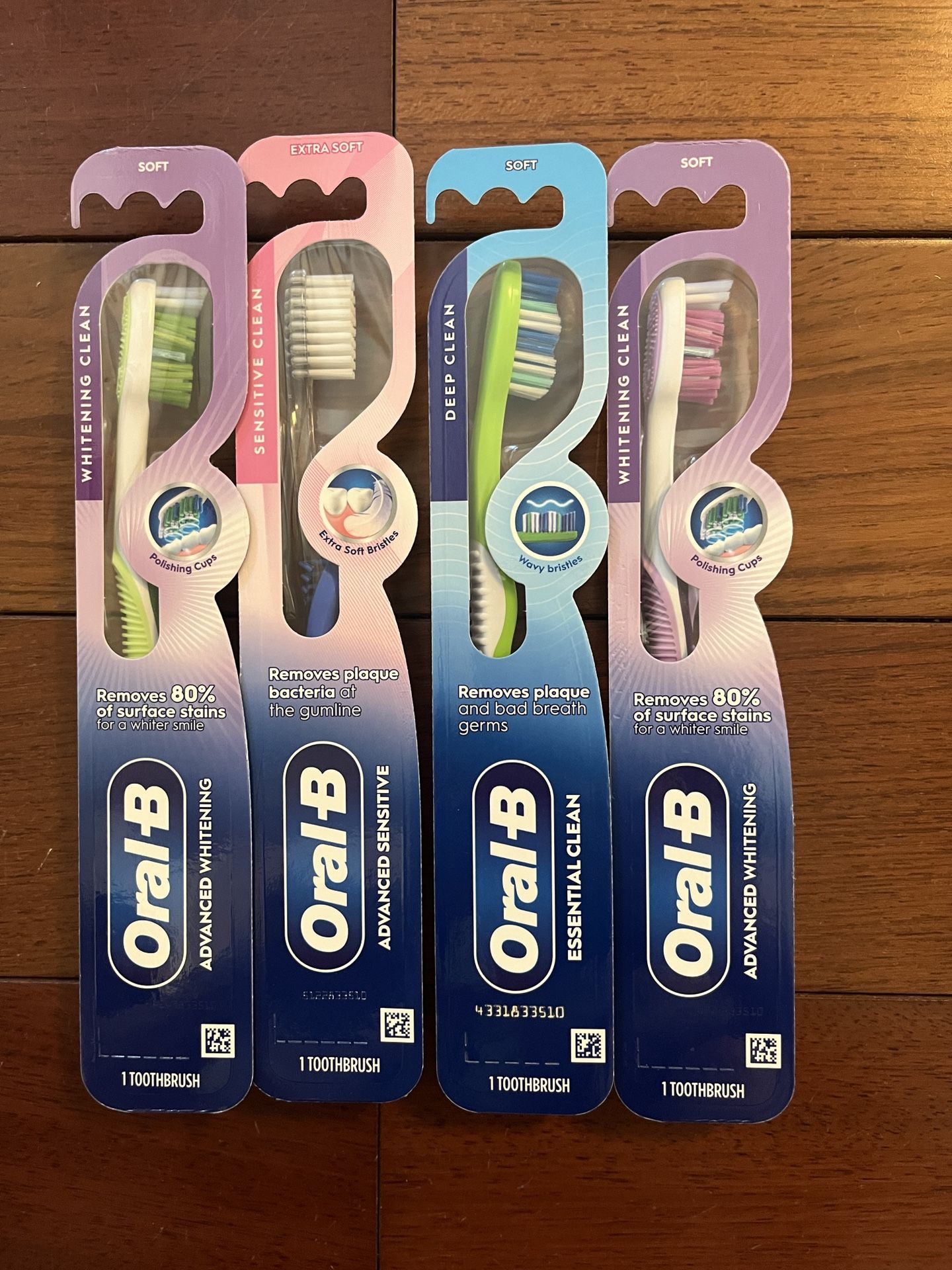 Oral B Toothbrush 4 For $5