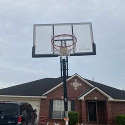 Used Basketball Hoop Needs To Be Gone