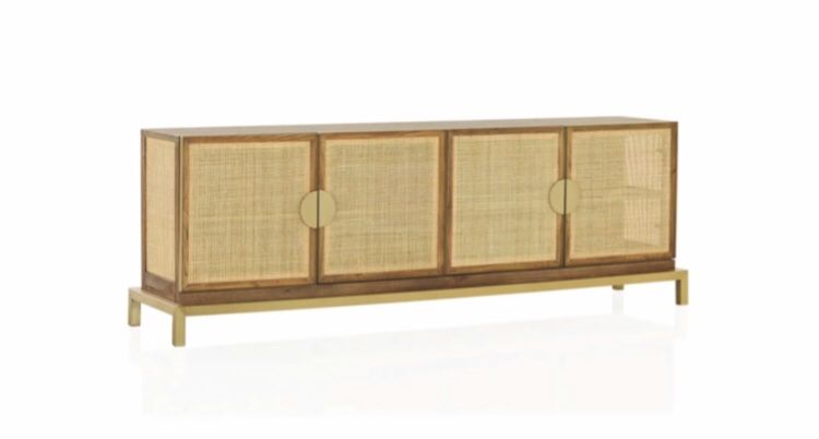 Paloma Oak Sideboard  X2  Coco Republic MCM Credenza, Buffet 