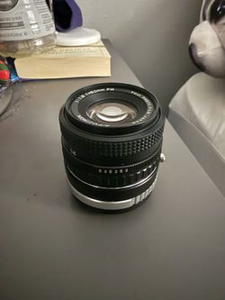 X-Fuginon Lens 1:19 f50 w/ adaptor for modern X Mount