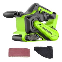 Greenworks 24V Brushless Cordless 3in. x 18in. Belt Sander Kit Tool Only No Battery Retails $143