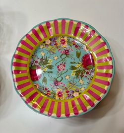 Mackenzie Childs Melamine Dinner Plates