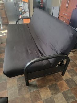 Black full size sofa bed