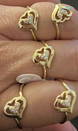 Anillos Oro laminado alta calidad