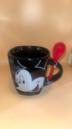 Mickey Mouse Cup W/Spoon