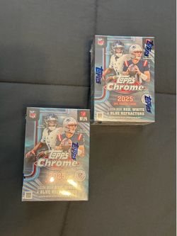2025 Topps Chrome Football Value Box