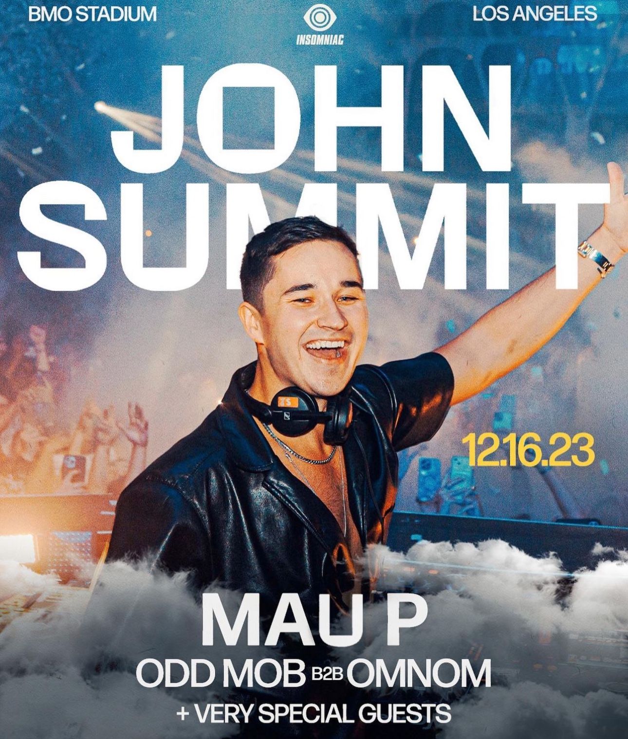 2 John Summit GA PIT Tickets BMO Stadium 12/16
